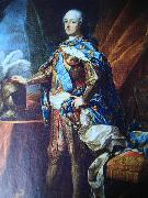 Jean Baptiste van Loo Portrait of Louis XV of France France oil painting artist